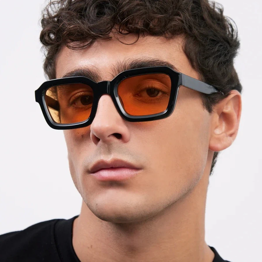 Black Orange Sunglasses